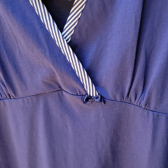 OLIAN MATERNITY EMPIRE WAISTED TOP LG - Picture 5 of 8